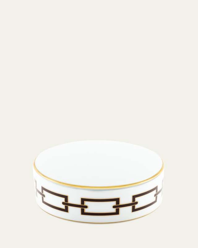 Catene Ebano Round Trinket Box